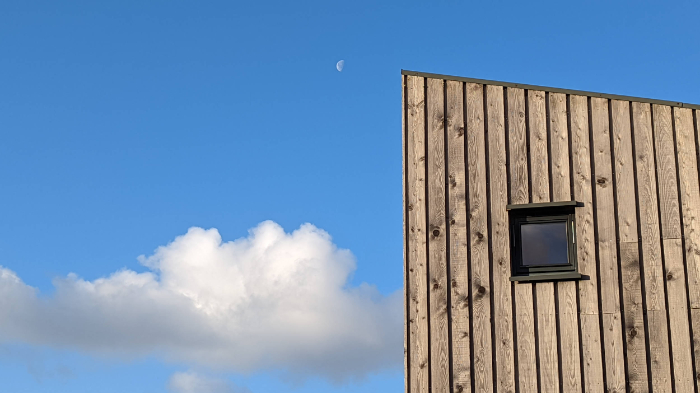 Hen House Larch Detail